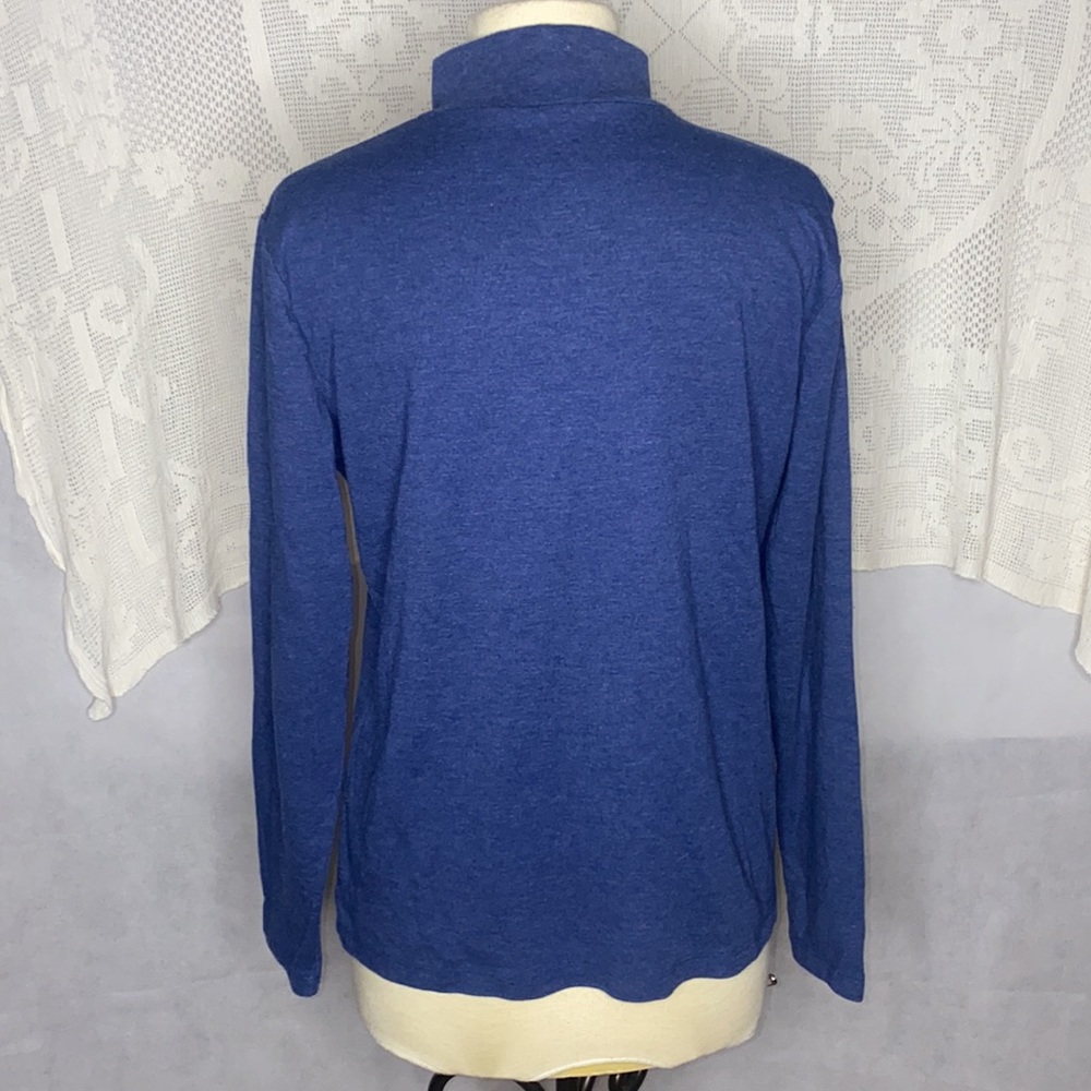 St. Johns Bay Colbat Blue Turtleneck L/S szXL - Picture 3 of 4